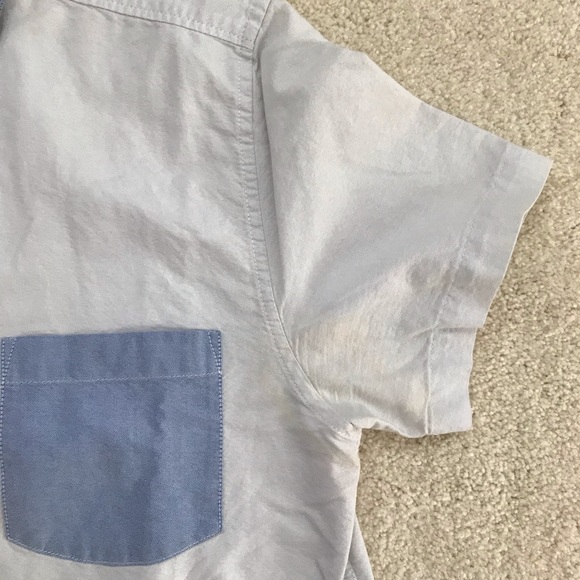 Topman Shirt Sleeve Button Down Shirt - Picture 3 of 5